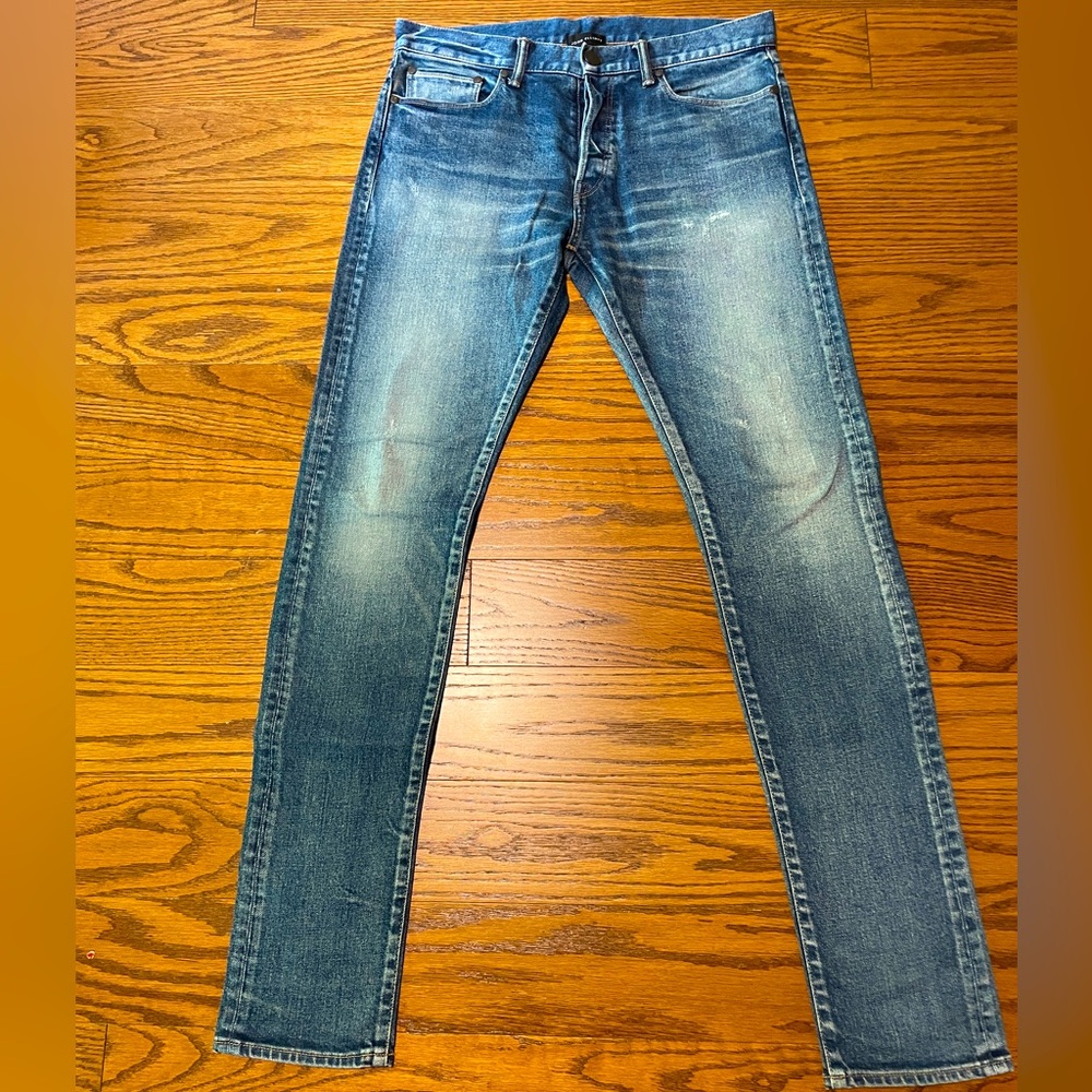 John Elliott Cast 2 Denim - Hover - Size 31